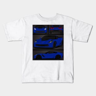 Z06 LAKE-BLUE Kids T-Shirt